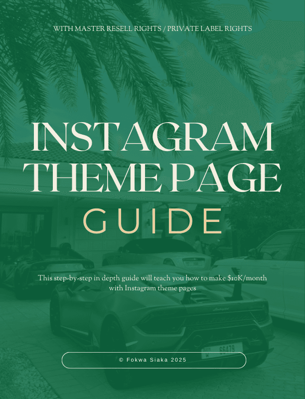 Instagram THEME PAGE GUIDE